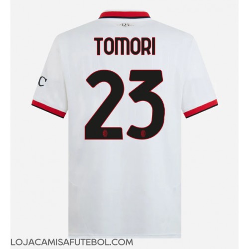 Camisa de Futebol AC Milan Fikayo Tomori #23 Equipamento Secundário 2024-25 Manga Curta